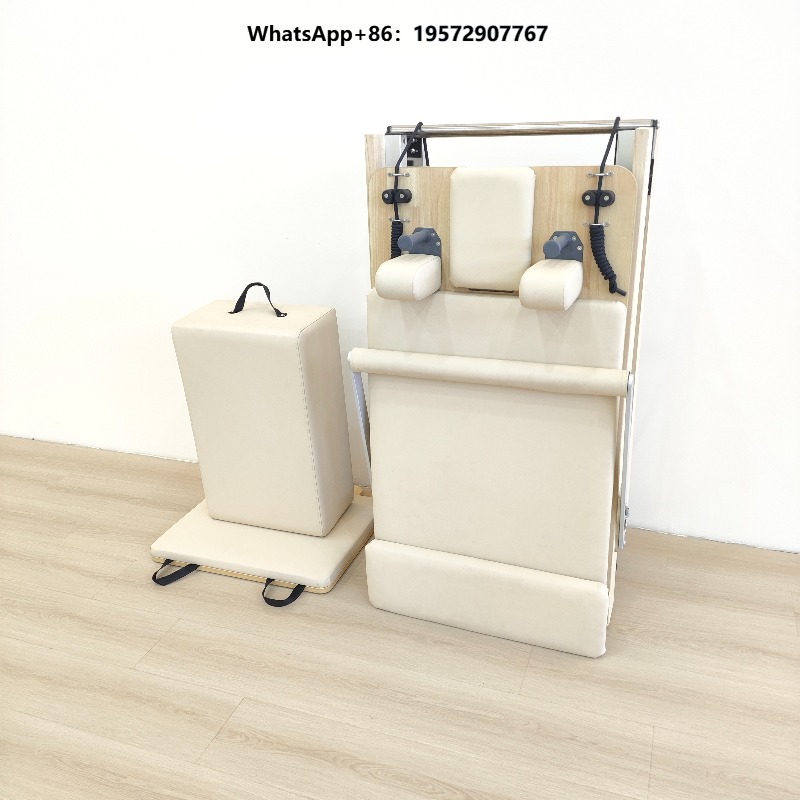 Yoga Fitness Reformer - Oak Wood Yoga Training Home Wooden