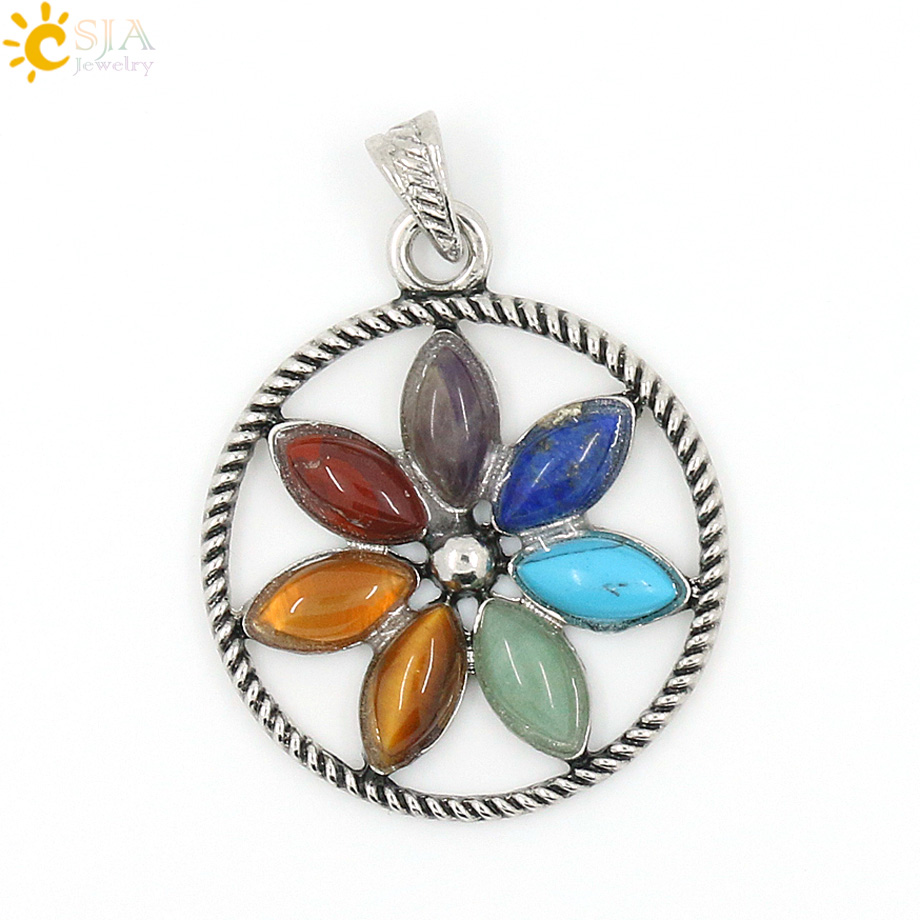 CSJA Chakras Natural Stone Cry - Yoga Health & Fitness Centre ulasan dan harga