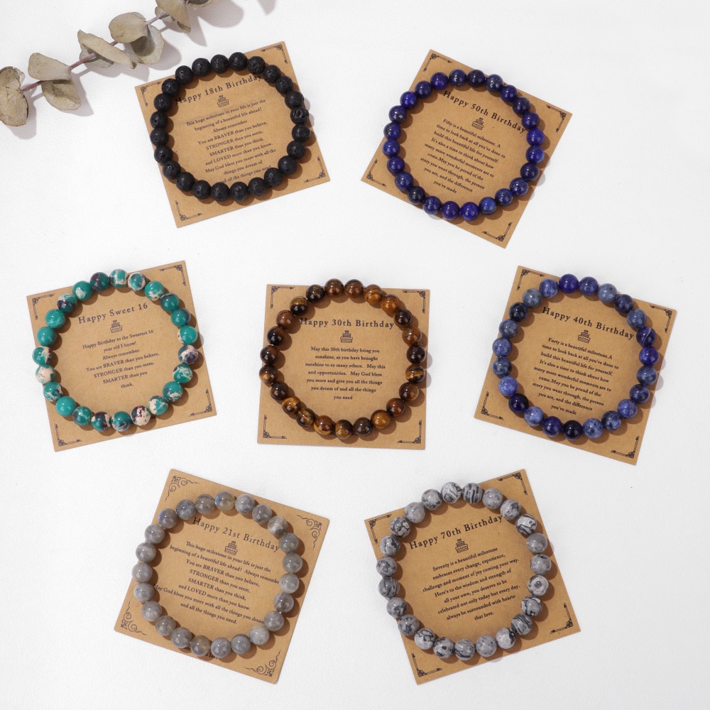 Natural Labradorite Bracelet 8 - Yoga Health & Fitness Centre ulasan dan harga
