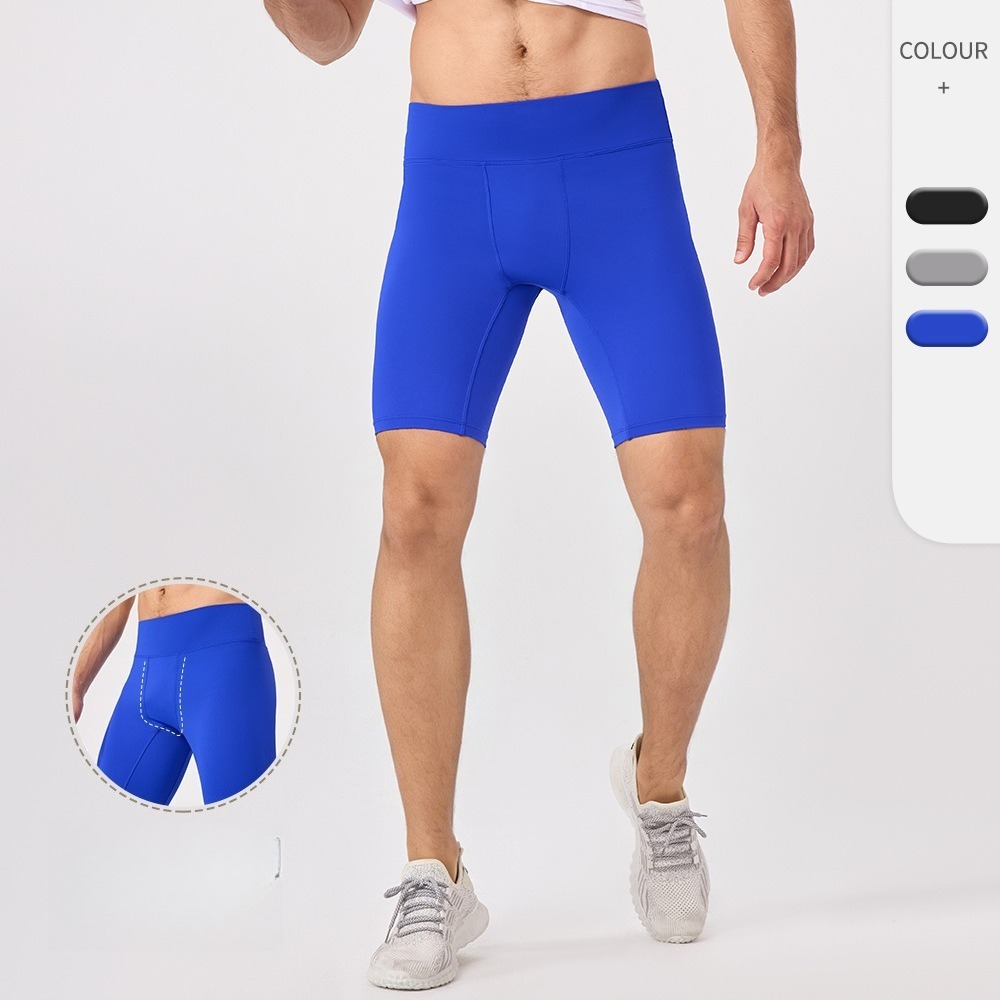 Men 5 Inch Compression Yoga Sh - Yoga Fitness For Men ulasan dan harga