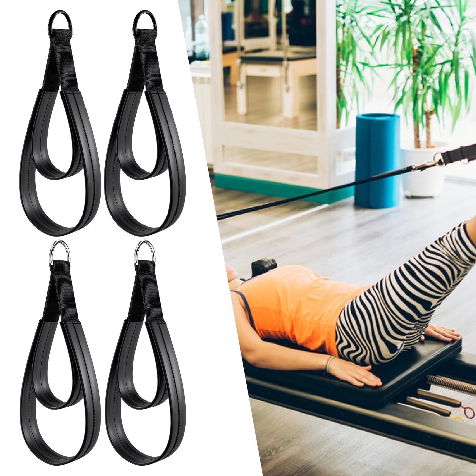 2x D Rings Strap Handle Multif - Yoga Fitness Reformer ulasan dan harga