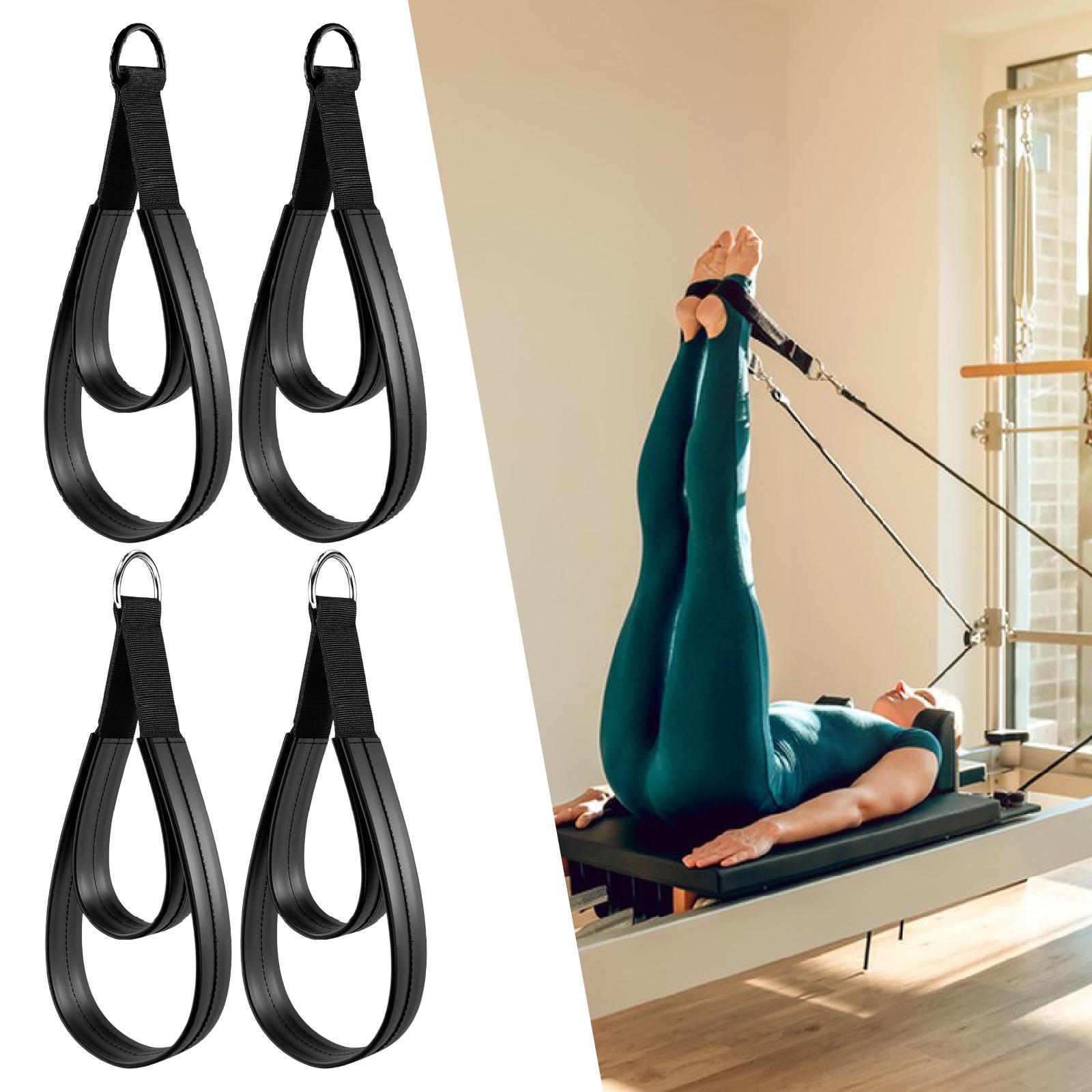 2x D Rings Strap Handle Multif - Yoga Fitness Reformer ulasan dan harga