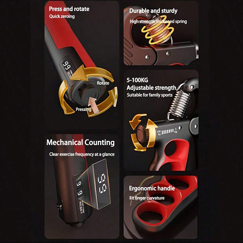 5-60/100/150kg Grip Strength G - Grip Strengthener Hand ulasan dan harga