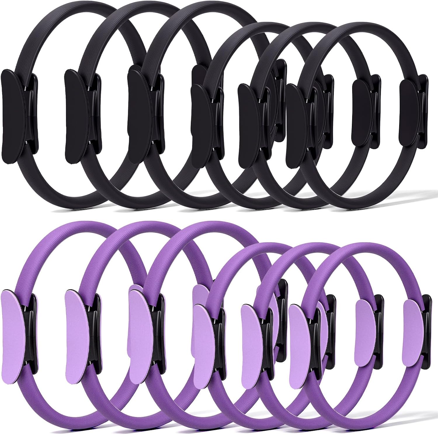 12 Pcs Pilates Ring Set Dual S - Pilates Ring Circle ulasan dan harga