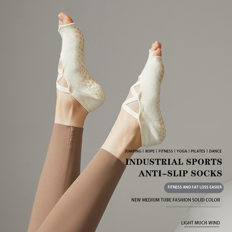Ladies Yoga Socks Non Slip Gri - Yoga Fitness For Men ulasan dan harga