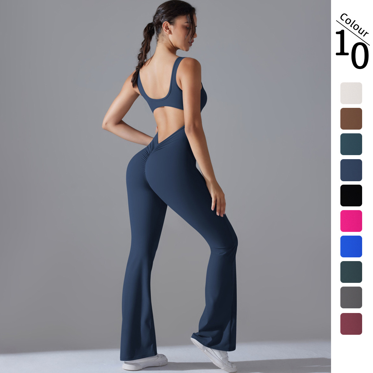 Sexy Back V Jumpsuit Gym Set W - Yoga Và Fitness ulasan dan harga