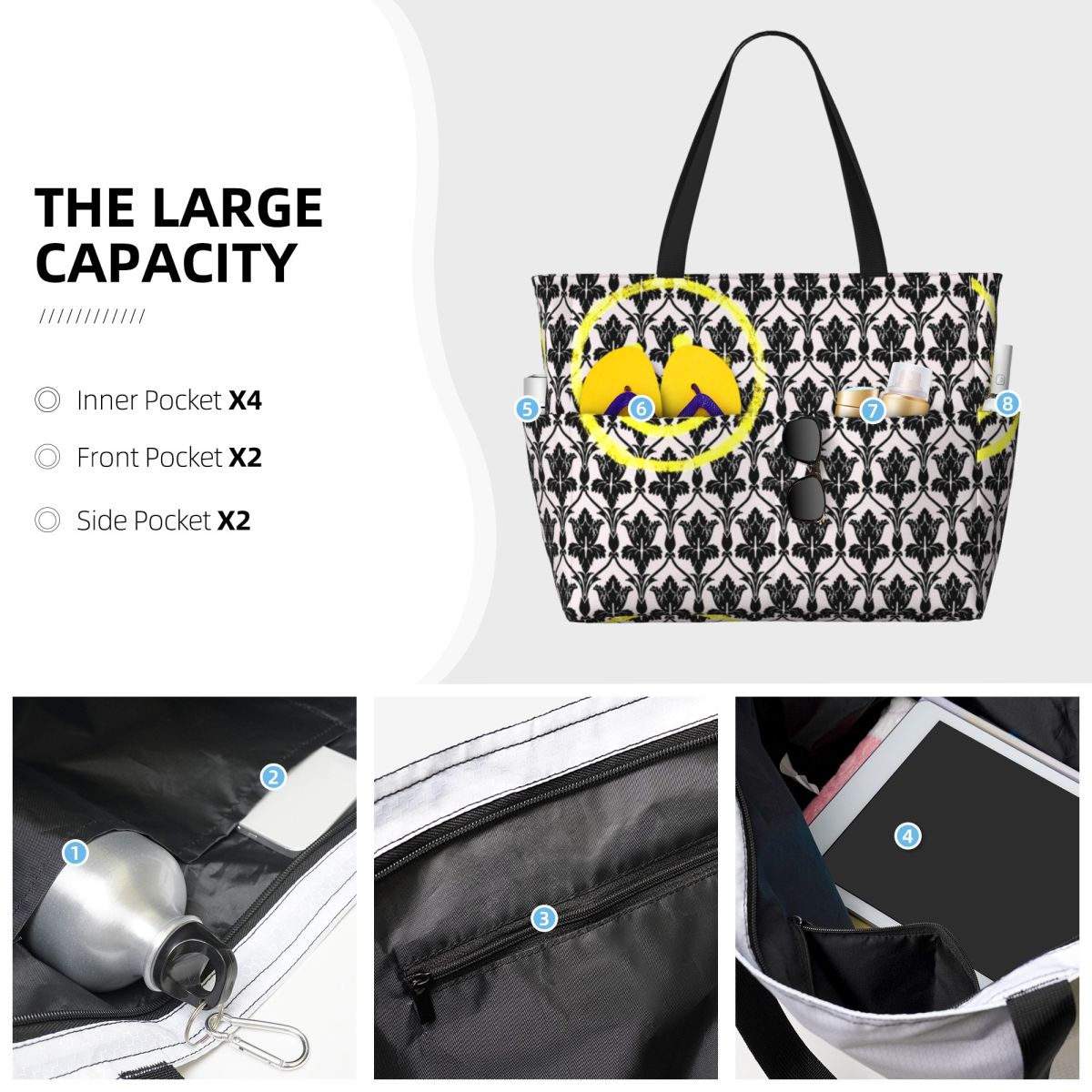 Sherlock Wallpaper Beach Tote  - Yoga Fitness Wallpaper ulasan dan harga