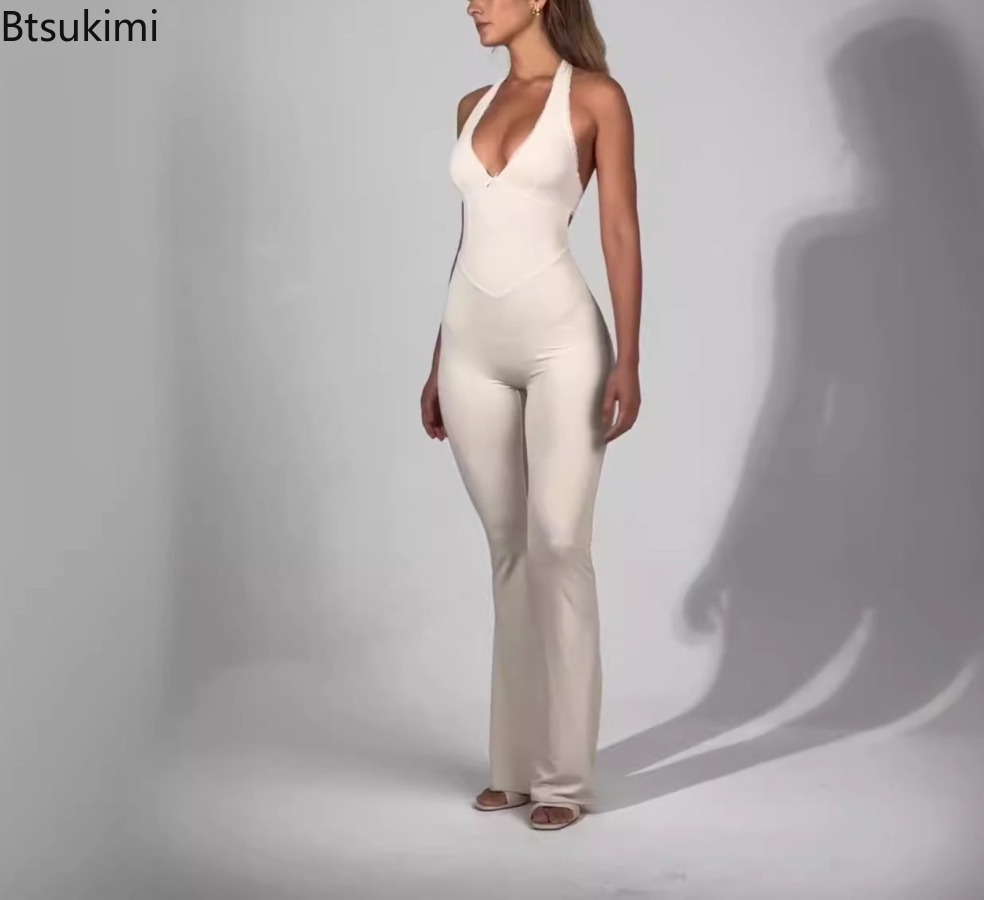 New Sexy V-neck Jumpsuit Gym W - Yoga Và Fitness ulasan dan harga