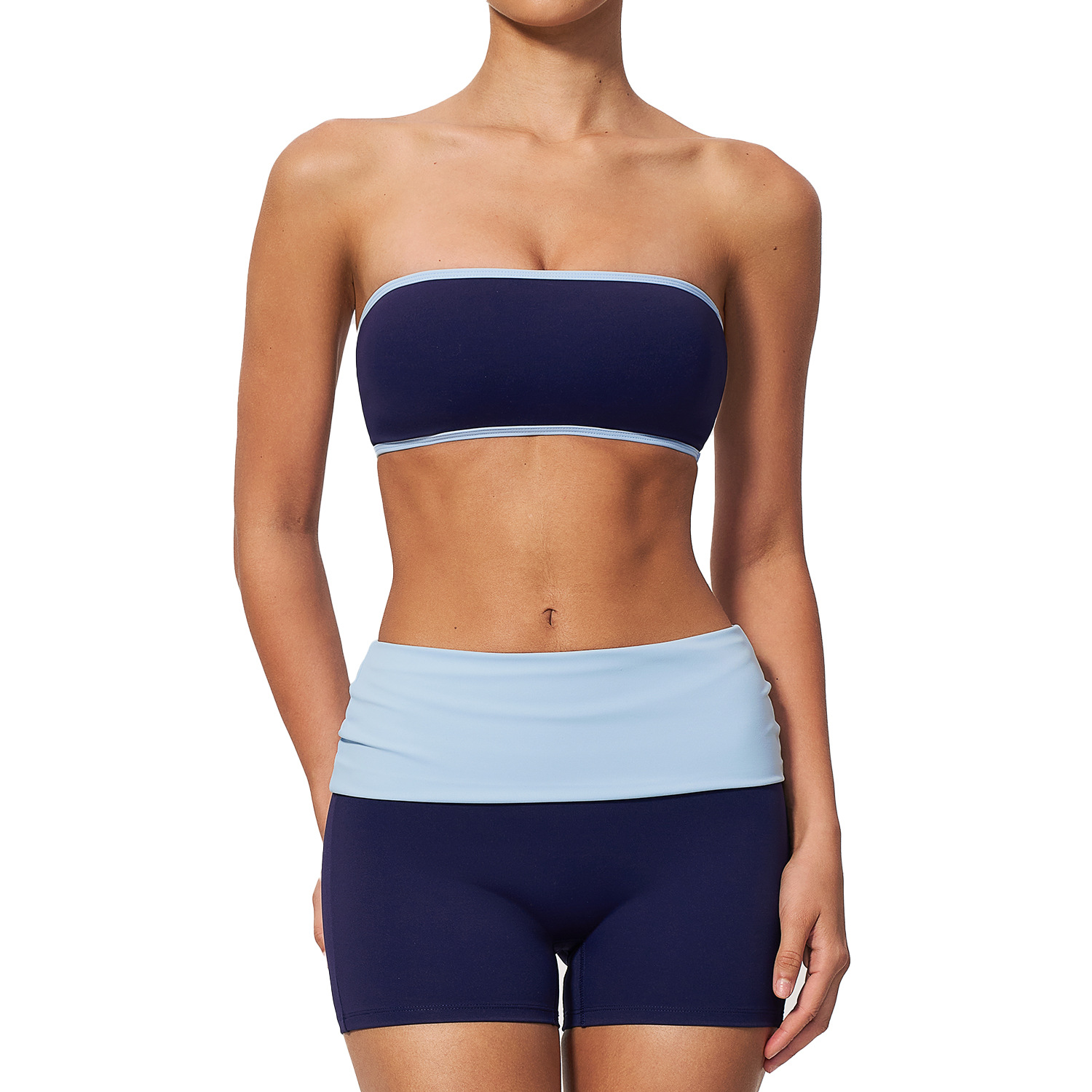 Women Nylon Two Piece Fitness  - Yoga Và Fitness ulasan dan harga
