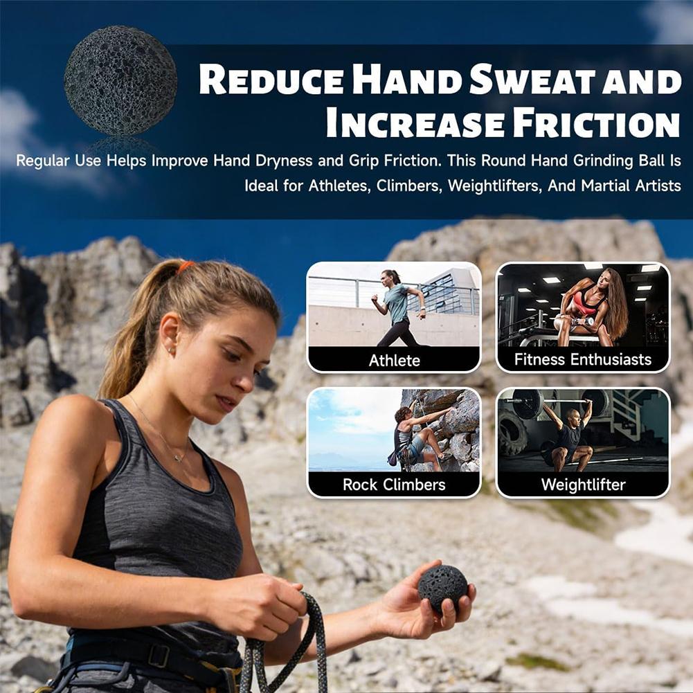 Natural Lava Stone Hand Grip B - Grip Strengthener Hand ulasan dan harga