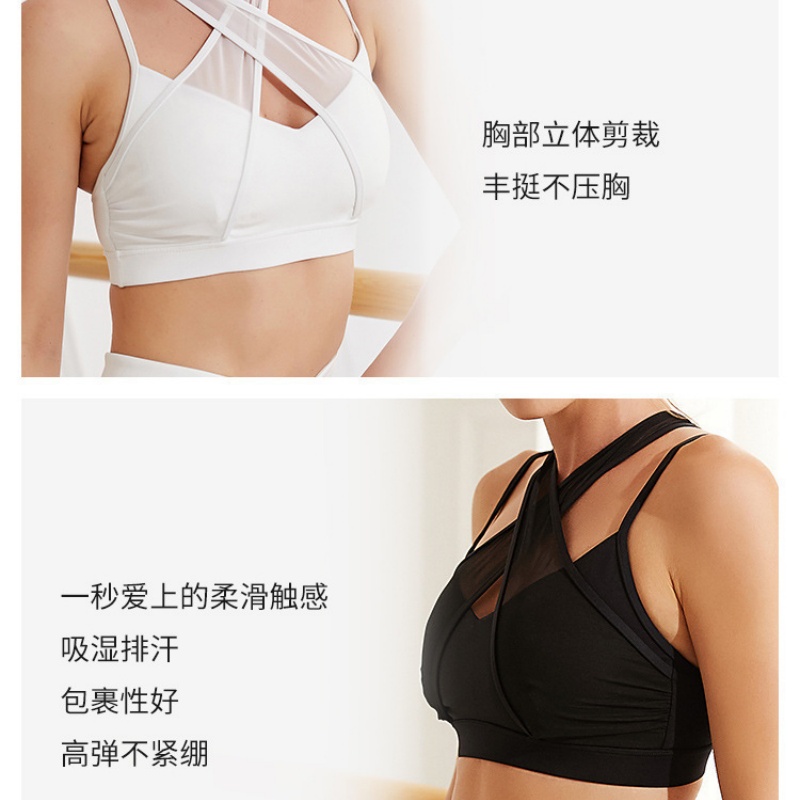 Mesh Sports Fitness Bra and Le - Yoga Và Fitness ulasan dan harga