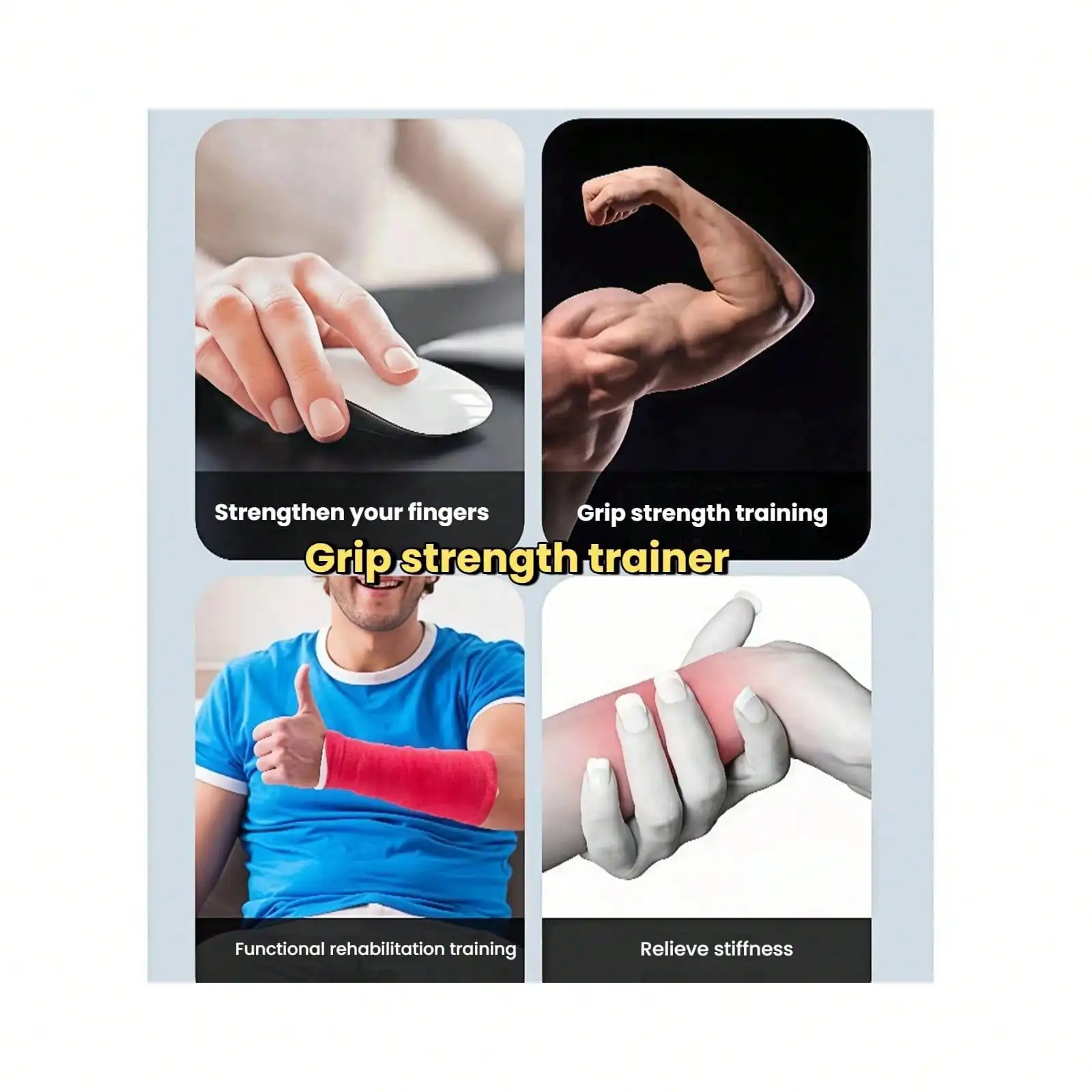 Adjustable Grip Strengthener W - Grip Strengthener Hand ulasan dan harga