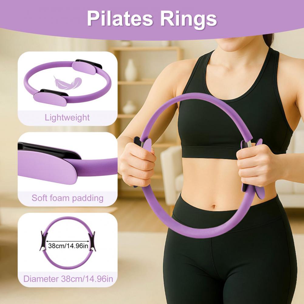 Women Yoga Fitness Ring Circle - Pilates Ring Circle ulasan dan harga
