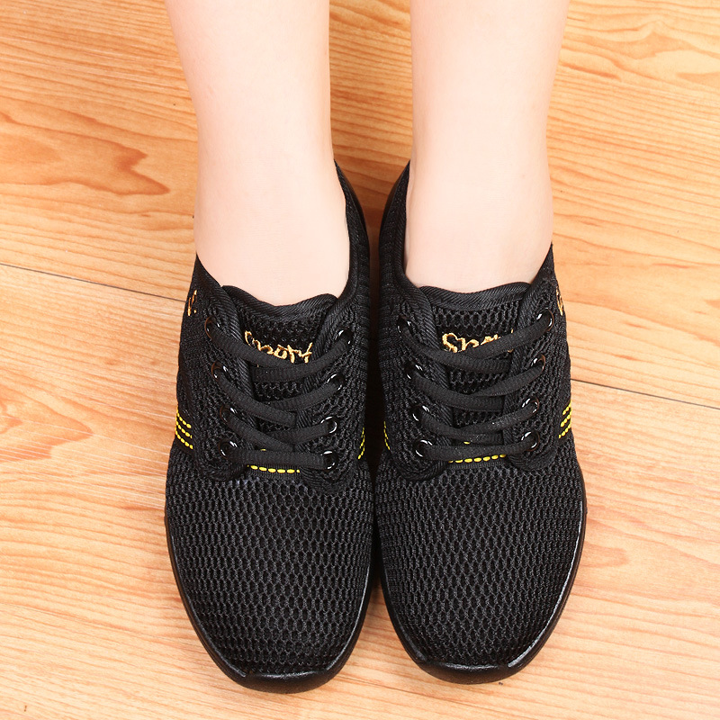 Women Breathable Mesh Lace Up  - Zumba & Yoga Fitness By Anushree Pune Reviews ulasan dan harga