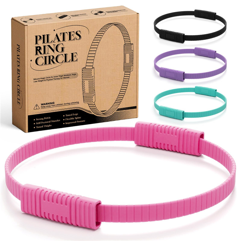 Eco-Friendly Double Handle Sil - Pilates Ring Circle ulasan dan harga