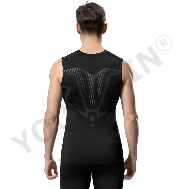 3 Pieces Men's Sleeveless T-Sh - Yoga Fitness For Men ulasan dan harga