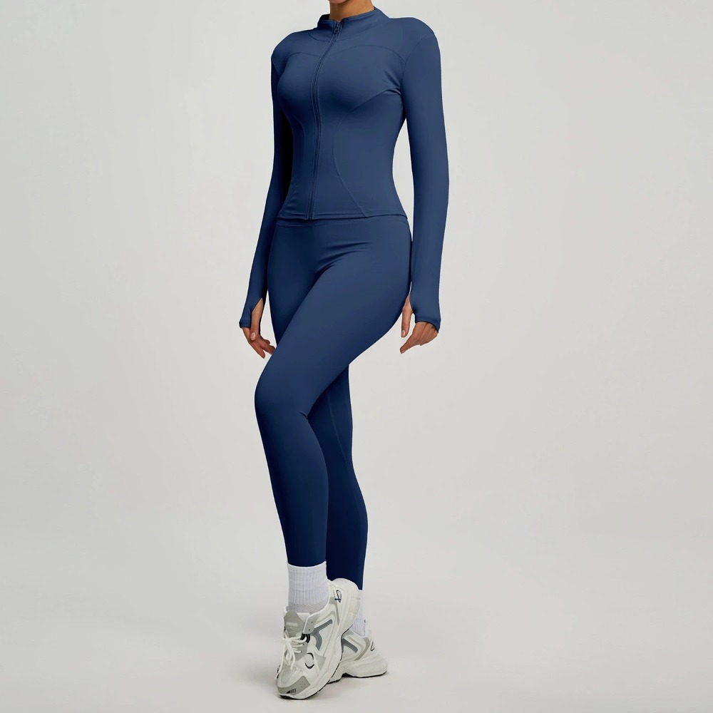 2PCS Jacket Yoga Sets Women Lo - Yoga Và Fitness ulasan dan harga