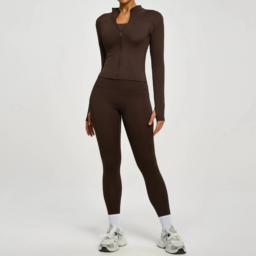 2PCS Jacket Yoga Sets Women Lo - Yoga Và Fitness ulasan dan harga