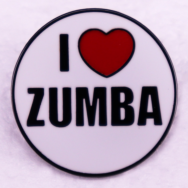 i Love Zumba Enamel Pin fun hi - Zumba & Yoga Fitness By Anushree Pune Reviews ulasan dan harga
